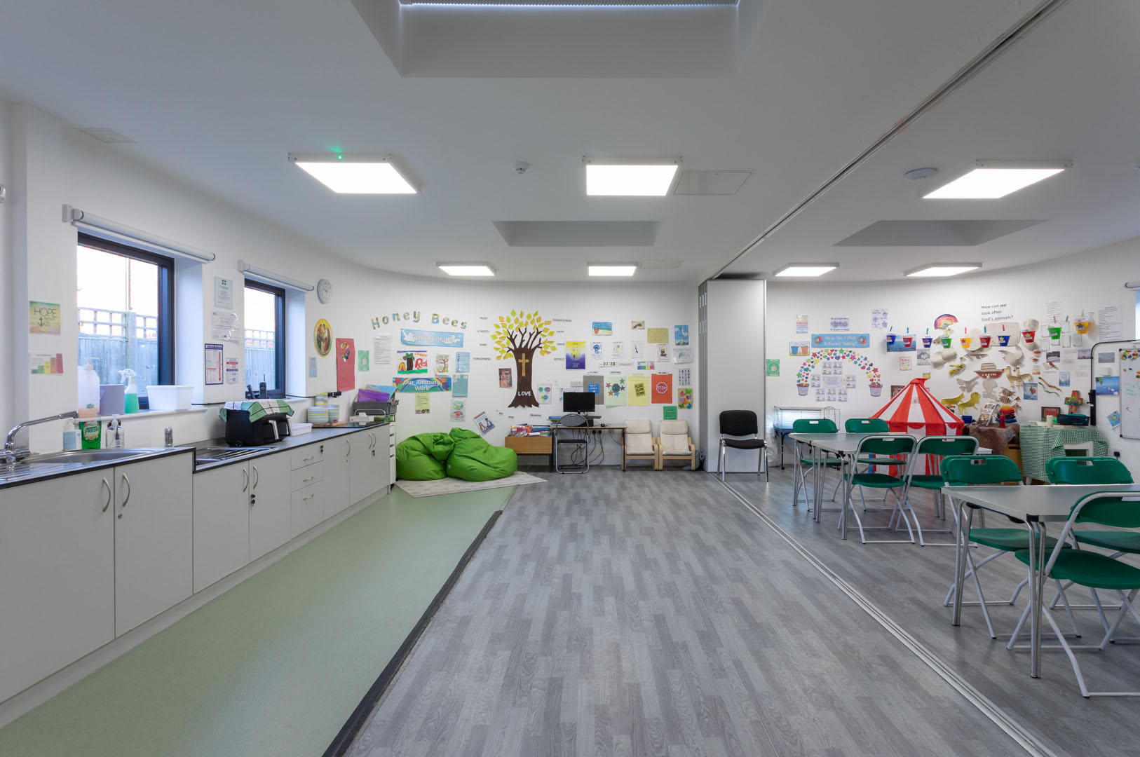 Design and construction of the new group room at All Saints Benhilton