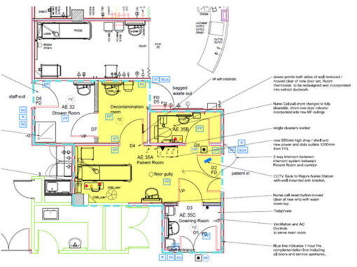 Isolation Ward, Princess Royal Hospital