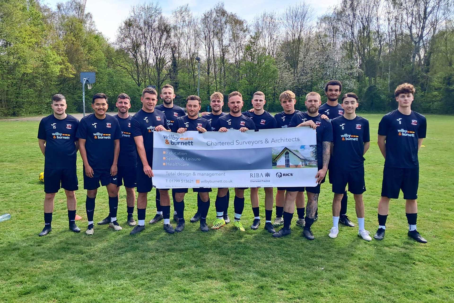 Wilby & Burnett - Proud to Support Saffron Walden Town Football Club Reserves 03