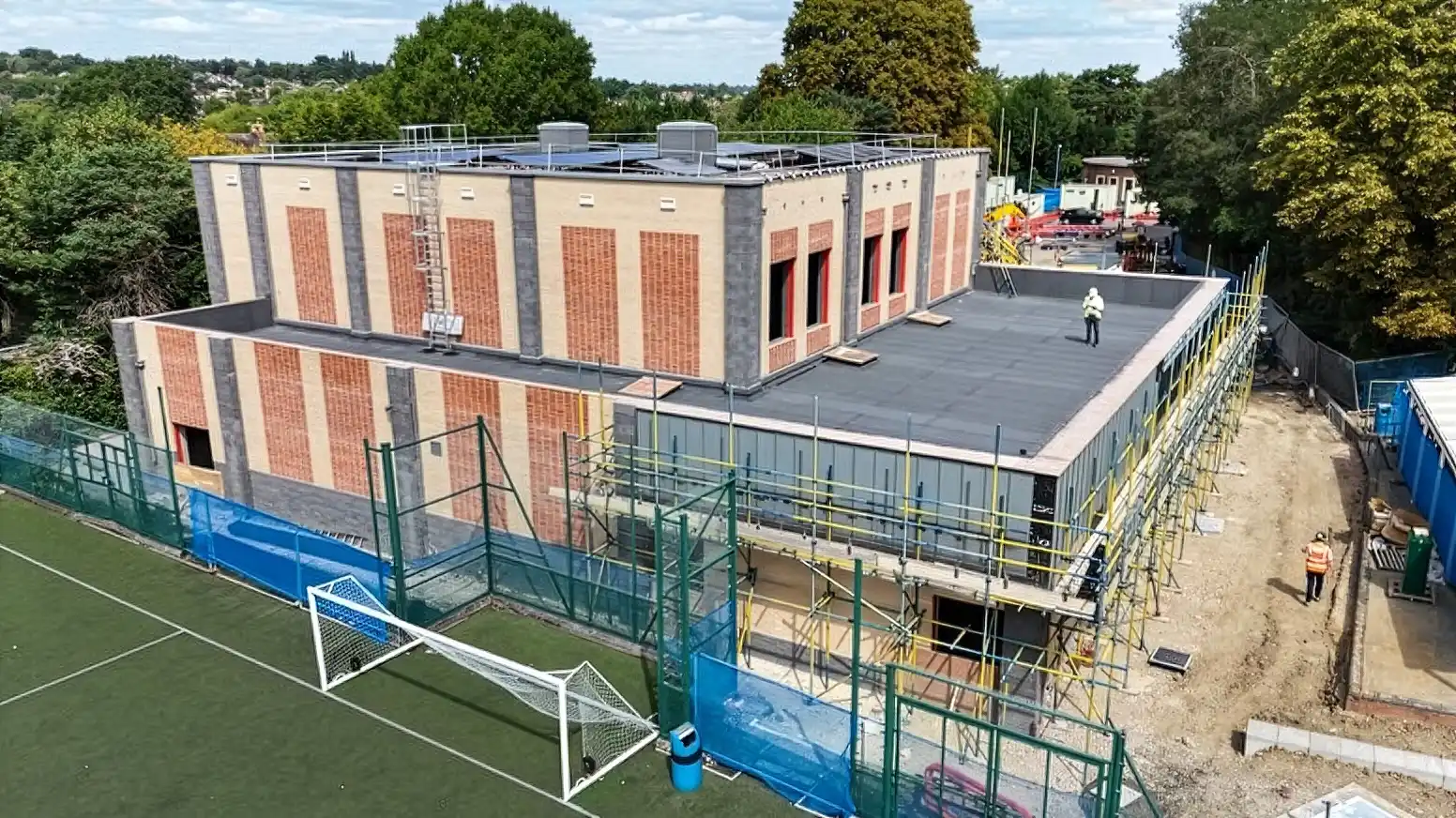New Perspectives: Progress at Finchley Catholic High School Sports Hall